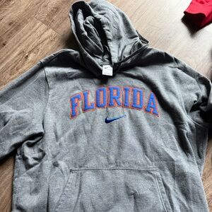 Nike Gray Florida Gators Hoodie excellent condition